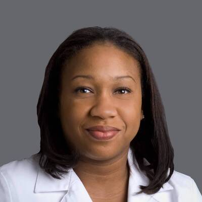 A headshot of April Harrell Morciglio, MD