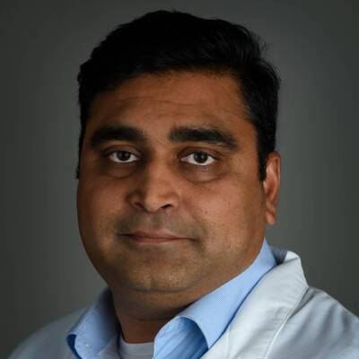 A headshot of Jayaprakash Manda, MD